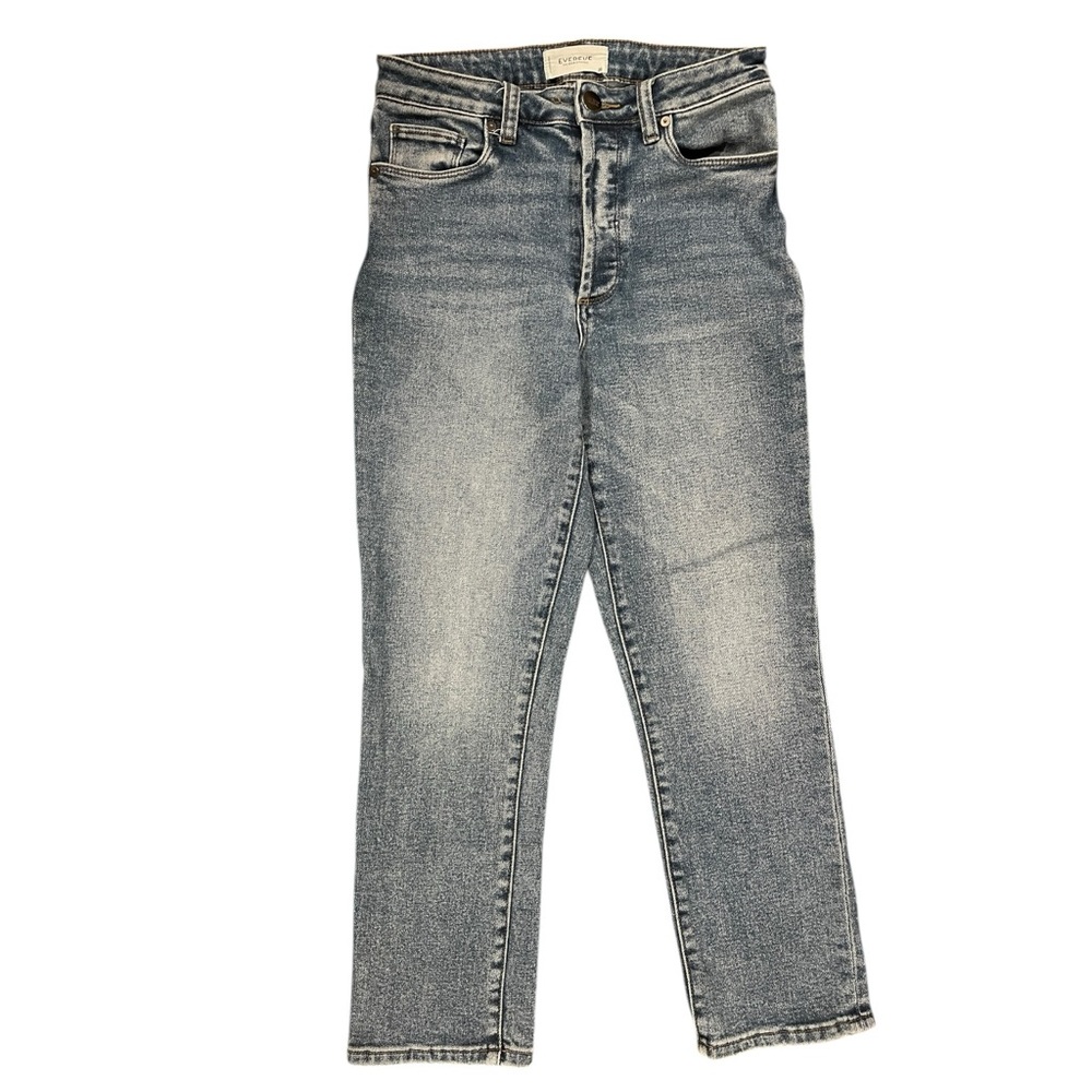 Evereve The Ever Straight Jeans Size 26 Button Fly